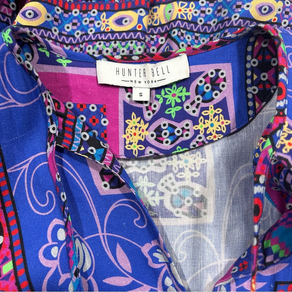 HUNTER BELL Multicolor Patterned Dress - Picture 11 of 15